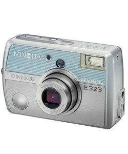 Minolta Dimage E323 3.2MP Digital Camera with 512MB SD Card (Refurbished)