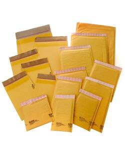 Self Seal #00 5 x 10-inch Bubble Cushioned Mailers (Case of 250)