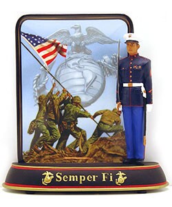 Semper Fi Collectible Plate