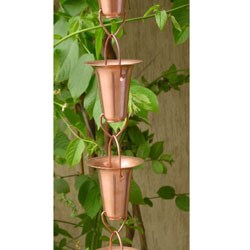 Amaryllis Copper Rain Chain