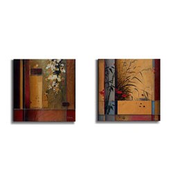 Li-Leger Summer Blossom Canvas Artwork Collection