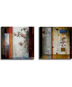 Li-Leger Oriental Diary Canvas Artwork Collection