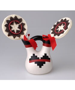 Navajo Pottery and Chocolate Gift Set (Native American)