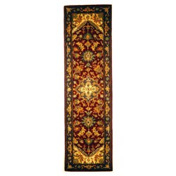 Hand-tufted Heritage Heriz Wool Runner (2'3 x 8')