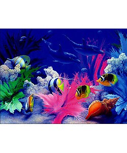 Vivid Splendor by Miller Stretched Canvas Art