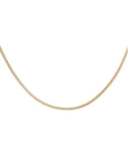 14-kt Gold 18-inch 1.6 mm Hollow Popcorn Necklace