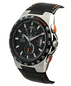 Jules Jurgensen Men's Chronograph Black Dial Watch