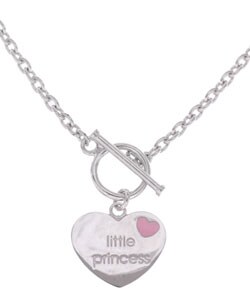 Sterling Silver Little Princess Toggle Necklace