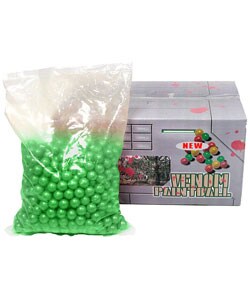 Green Venom Paintball Pellets for .68 Caliber (500 count)