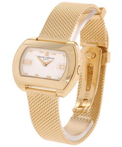 Baume & Mercier Hampton City 18k Gold Watch