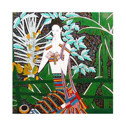 Handmade 'Hope' Art Lacquer Painting (Vietnam)