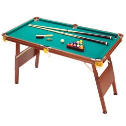 Halex 4-ft. Billiards Table w Cues, Balls, Access