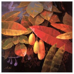 Jung K. An Tropical Leaves I Canvas Art