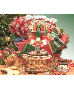 Medium Holiday Celebrations Christmas Basket