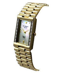 Jules Jurgensen Women's 18 Diamond Goldtone Watch