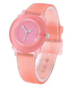 Cool Kid's Pink Plastic Strap Watch