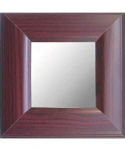 Triple Dark Mahogany Mirror Set (Set of 3)