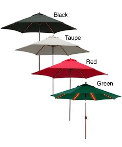 Thermometer/Lighted Umbrella
