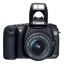 Canon EOS 20D 8MP Digital Camera with Accessory Package (Refurbished)