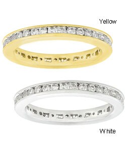 14k Gold 1/2ct TDW Round Diamond Eternity Band (G-H, I1-I2)