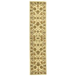 Traditions Wool and Silk Ivory Rug (2'3 x 12')