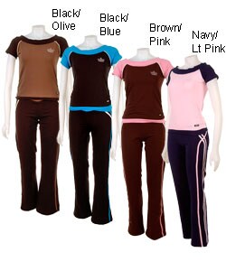 Noki Juniors' Bling Stripe Pant Set