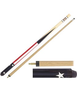 Patriotic USA Hardwood Pool Cue