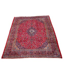 Hand-knotted Kashan  Rug - 9'7 x 12'7 (Iran)