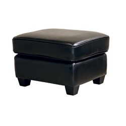 William Black Bi-cast Leather Ottoman
