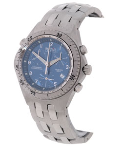 Sector 975 Stainless Blue Dial Chronograph Watch
