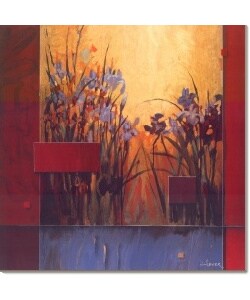 Don Li-Leger Iris Sunrise Canvas Art