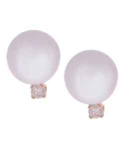 Cultured Akoya Pearl Diamond Earrings (Case of 5)