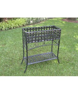 Rectangular Iron Plant Stand