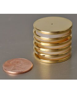 Set of Four 1 inch Neodymium Magnetic Health Discs