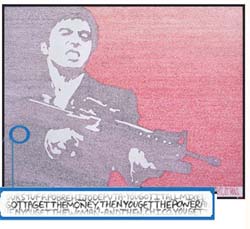 Scarface Poster Series 1 - Created Using Script