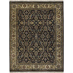Hand-knotted Lavar Collection Wool Rug (8'6 x 11'6).