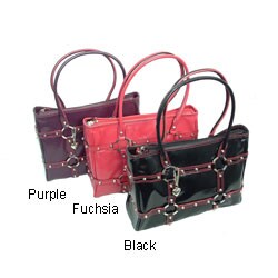 XOXO Angela Crinkle Zippered Purse
