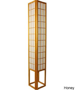 Windowpane Shoji Floor Lamp (China)