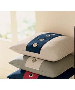 Soft Twill Grommet Pillows (Set of 2)