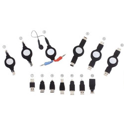 USB Cable 13-piece Bag