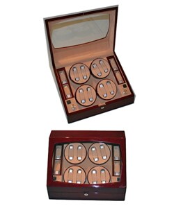 Wooden 8-slot Watch Winder