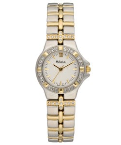 Dufonte by Lucien Piccard Two-tone Crystal Watch
