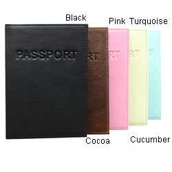 Luxurious Leather Passport Holder