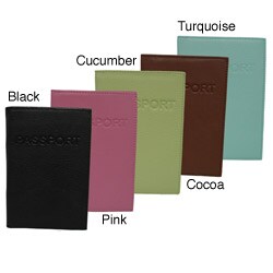 Luxurious Leather Passport Holder