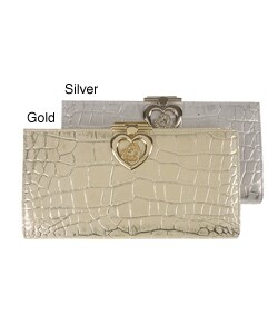 Lovcat Croc Glamour Women's Clutch Wallet