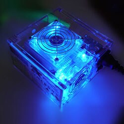 Logisys Clear Acrylic 550-watt Power Supply