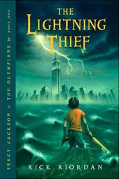 The Lightning Thief by Rick Riordan (Percy Jackson and the Olympians Series #1) (Paperback)