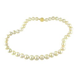 14k Gold Cultured South Sea 19.5-inch Pearl Necklace (10-13mm)