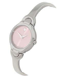 Movado Kara Women's Pink Dial Steel Watch