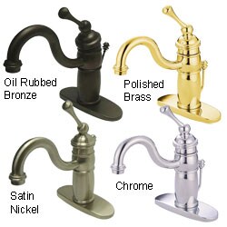 Victorian Centerset Polished Brass Faucet